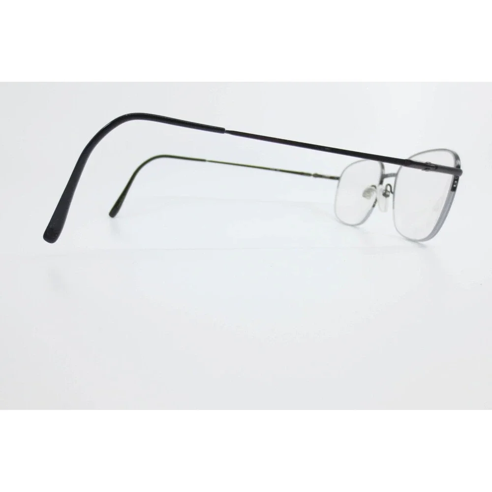 Ducks Unlimited DU-124 Mens Eyeglasses Semi Rimless Rectangular Black 56 18 140